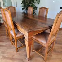 Mobilio pregiato in noce nazionale Arte del legno