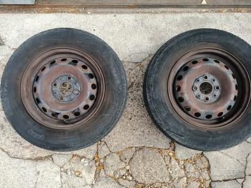 cerchi e gomme fiat panda 13x5