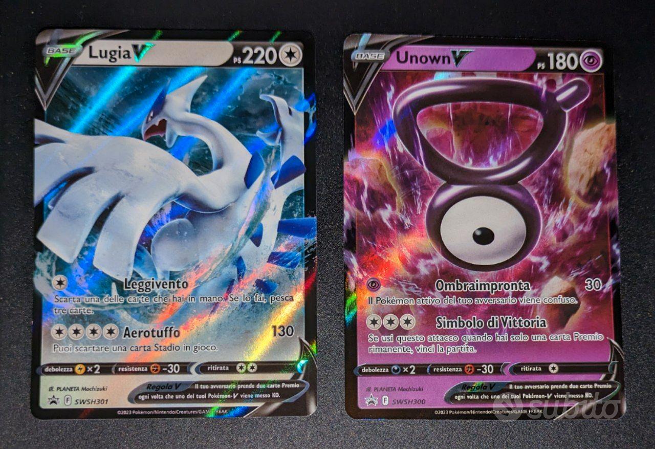 Pokémon Zenit Regale Collezione Speciale Unown-V e Lugia-V [ITA]