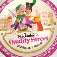 Scatola Latta Quality Street Anni 80