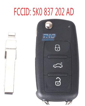CHIAVE COMPLETA VOLKSWAGEN VW SEAT SKODA VARI MODE