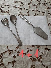 Set utensili da cucina 2x1 in Silver Plated 