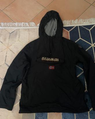 Giacca Anorak Napapijri Rainforest - Nero taglia s