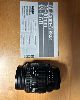 Zoom Nikon AF 35-80