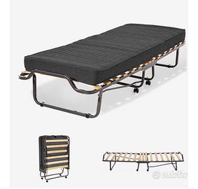 Brandina pieghevole con rotelle