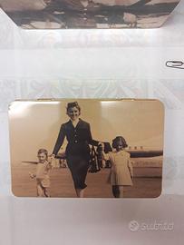 Scatole di latta pubblicità Alitalia anni 60