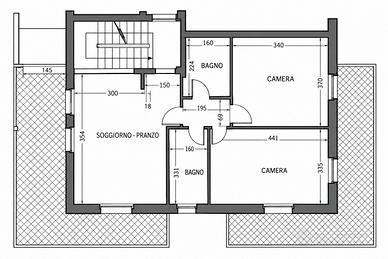 trilocale riccione zona parco