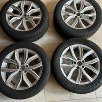 Cerchi e gomme termiche 18" e originali Vw tiguan