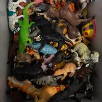 Animali giocattolo gomma dura