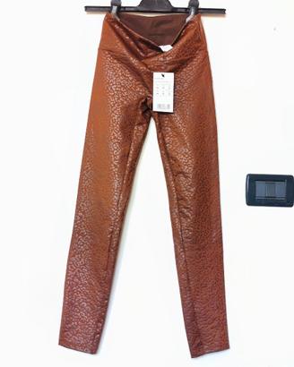 Leggings ragazza Calzedonia animalier tabacco