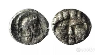Moneta greca antica Diobolo Selge 350-300 a.C.