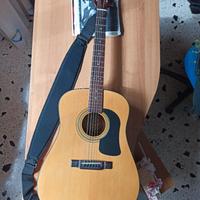 Chitarra acustica Washburn con custodia morbida