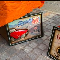 Quadri in legno in rilievo Harley davidson