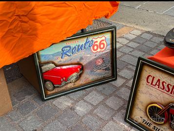 Quadri in legno in rilievo Harley davidson