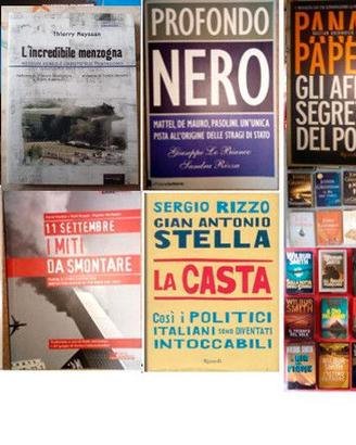 Libri vari sull'11 settembre 2001, e altri