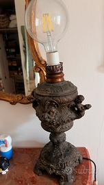 Lume antico in bronzo