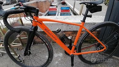 Bicicletta corsa Gravel telaio deda misura XS 5