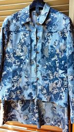 Completo donna jeans giacca e gonna Tg. 46