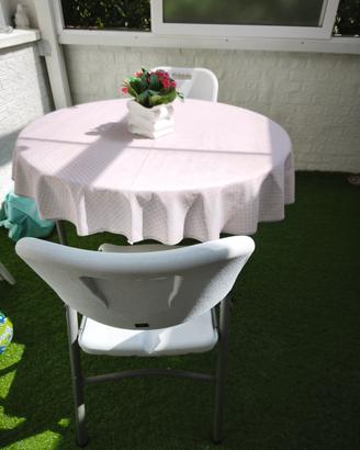 tavolo e sedie giardino