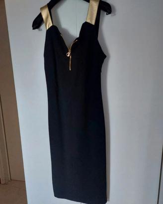 Abito VERSACE collection nero/oro