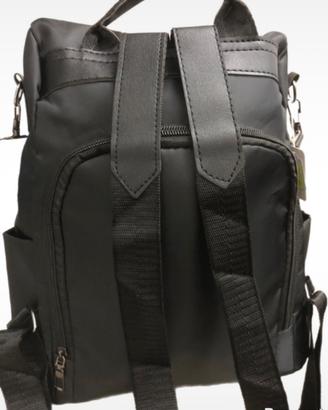 Zaino  unisex vesatile colore nero