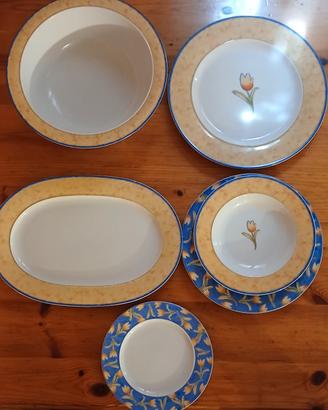 Thun - piatti, zuppiera, vassoio - tulipano