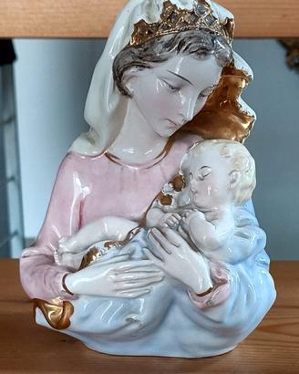 porcellana madonna con bambino