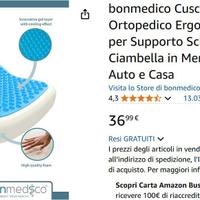 Cuscino Ortopedico Ergonomico e Antidecubito