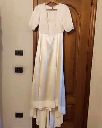 Abito da sposa color avorio