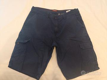 Pantaloncino cargo Carrera blu scuro – Taglia 50