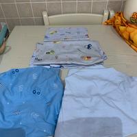 Lenzuola per culla Next to me come nuove