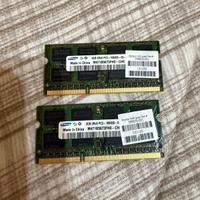 RAM 2x2GB DDR3 Samsung