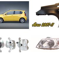 Chevrolet Aveo ricambi paraurti cofano fanale 07
