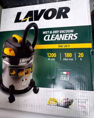 Bidone aspiratutto Lavor Vac 20s