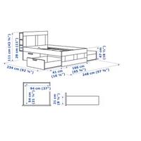 Letto ikea BRIMNES 18351