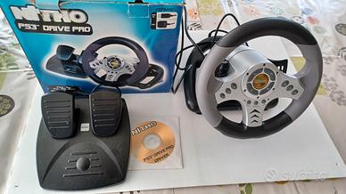 Volante e Pedaliera Nitho Per PS3 e PC