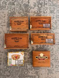 Scatole sigari assorite