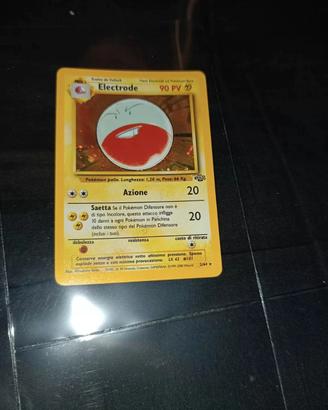 Carta Pokemon Electrode 2/64 Jungle . 1 edizione