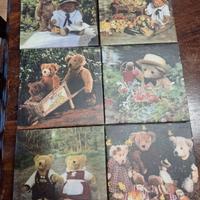 Stock 6 Quadri  teddy