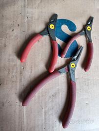 Pinze USAG a becchi diritti anelli interni n.D128N