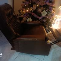 Poltrona pelle inglese