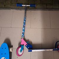 skateboard e monopattino