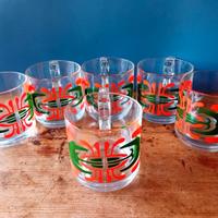 6 tazze vintage Nutella serie Parentesi '70 / '80