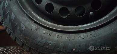 Cerchi in ferro 14 pollici Opel corsa