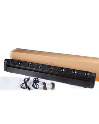 Coppia Barre Led motorizzate 8x12W RGBW 4in1 DMX