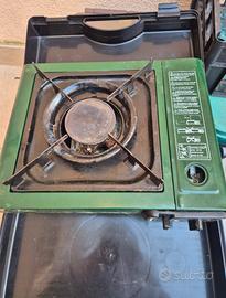 fornello/ barbecue da campeggio a gas portatile