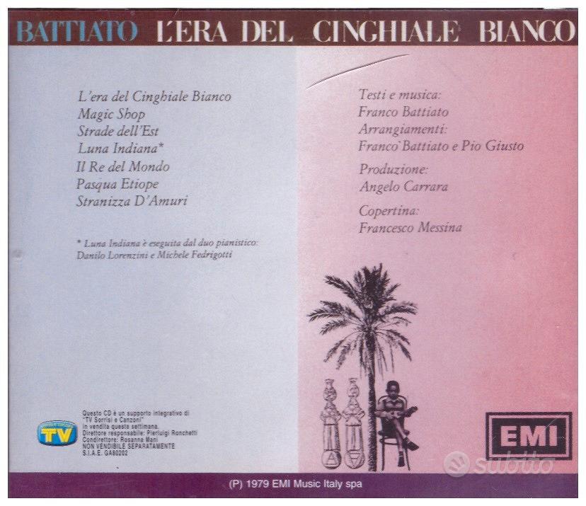 FRANCO BATTIATO – L'era del cinghiale bianco