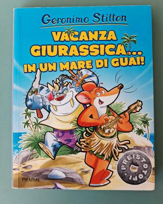 Libro di Geronimo Stilton: Vacanza Giurassica