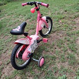 bici bimba con rotelle