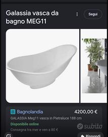 Vasca da bagno da arredo